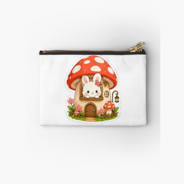 Item preview, cute bunny mushroom designed and sold by AbsCrewStore.