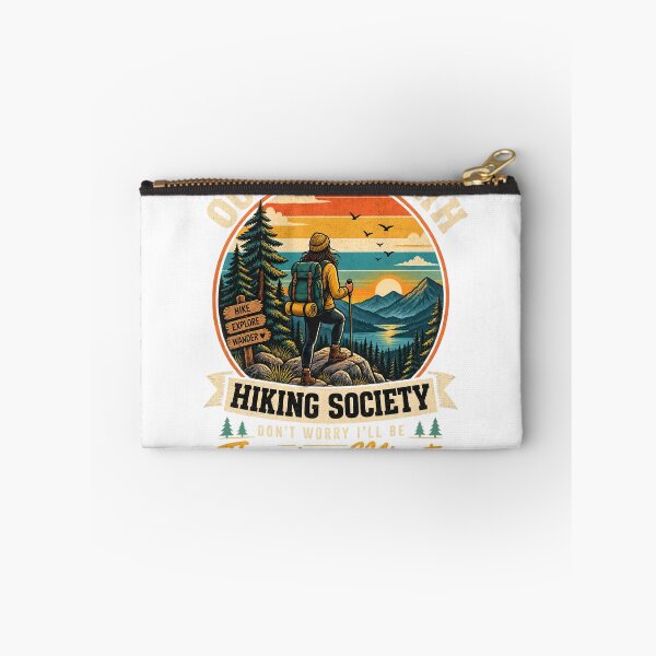 Item preview, Out of Breath Hiking Society – Vintage Mountain Adventure designed and sold by Bonasates.