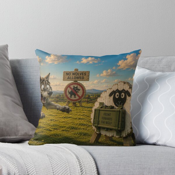 Item preview, Wolf trap with a fake sheep: BOOM! designed and sold by VECINDARIO MULTIVERSO.