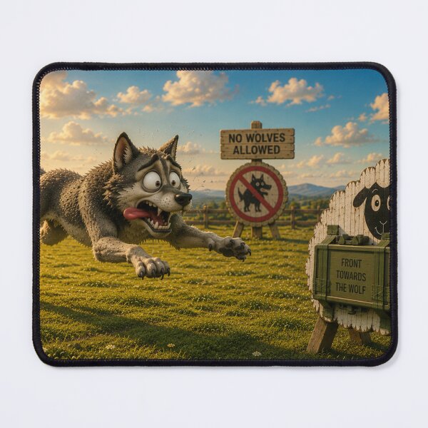 Item preview, Wolf trap with a fake sheep: BOOM! designed and sold by VECINDARIO MULTIVERSO.