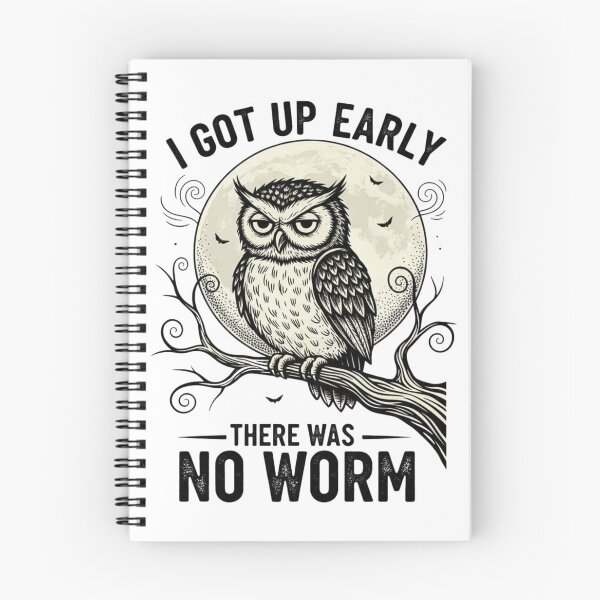 Item preview, I Got Up Early There Was No Worm 1 designed and sold by Positive&FunnyThings.