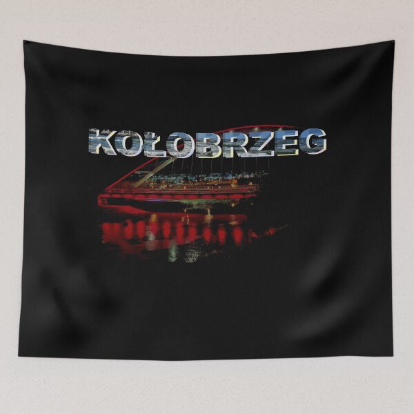 Item preview, Kolobrzeg Poland Night Travel Souvenir Grunge designed and sold by Edwere.