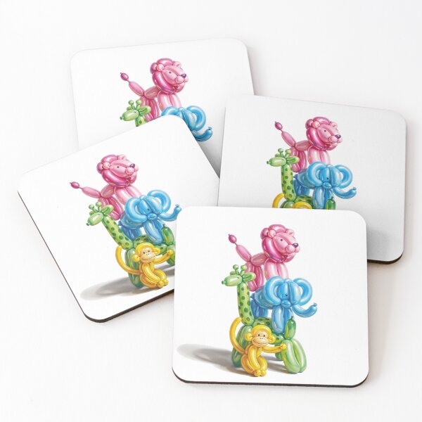 Item preview, Colorful Balloon Animals Playful Art designed and sold by SayMaria.