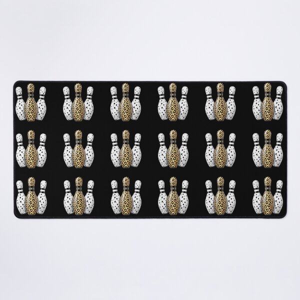 Item preview, Leopard Print Dalmatian Bowling Pins Bowler  designed and sold by SofiBlair.