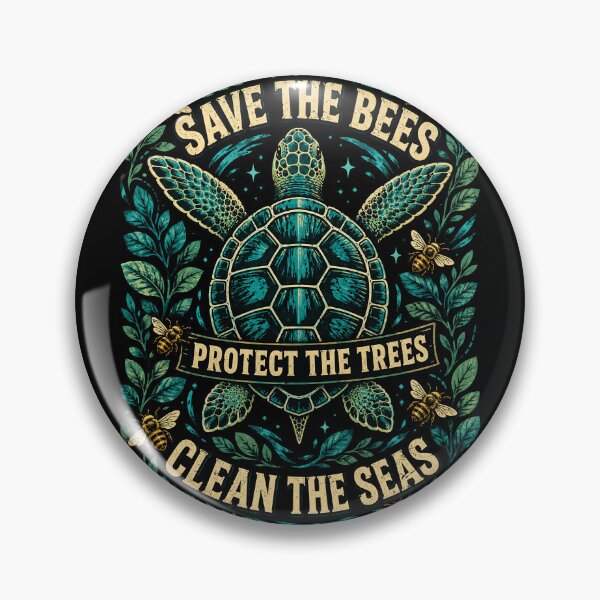 Item preview, Save the Bees and Protect Our Oceans designed and sold by rafaeltto.