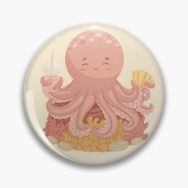Item preview, Funny Octopus Coffee Ocean Lover Ssummer holiday gift designed and sold by Xatutik.art.