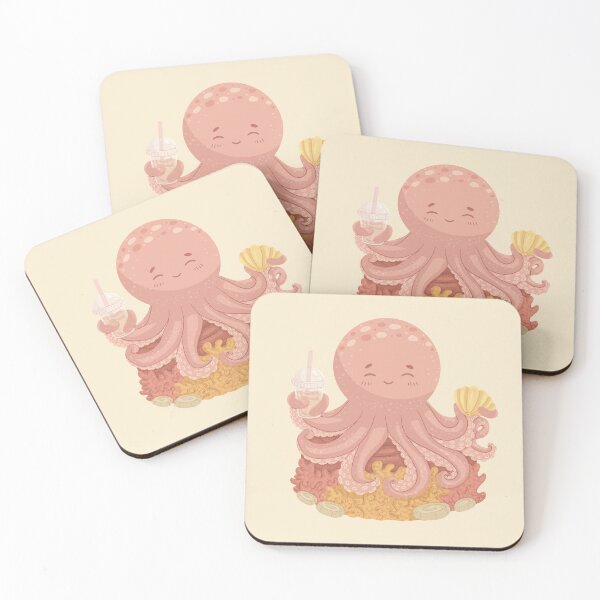 Item preview, Funny Octopus Coffee Ocean Lover Ssummer holiday gift designed and sold by Xatutik.art.