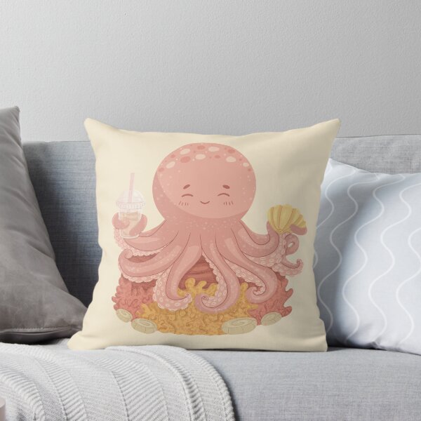 Item preview, Funny Octopus Coffee Ocean Lover Ssummer holiday gift designed and sold by Xatutik.art.