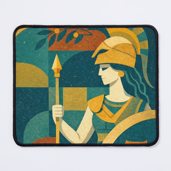 Item preview, Athena Painting – Greek Goddess of Wisdom and War designed and sold by GalleryKauffeld.