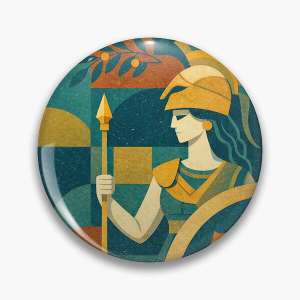 Item preview, Athena Painting – Greek Goddess of Wisdom and War designed and sold by GalleryKauffeld.