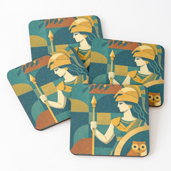 Item preview, Athena Painting – Greek Goddess of Wisdom and War designed and sold by GalleryKauffeld.