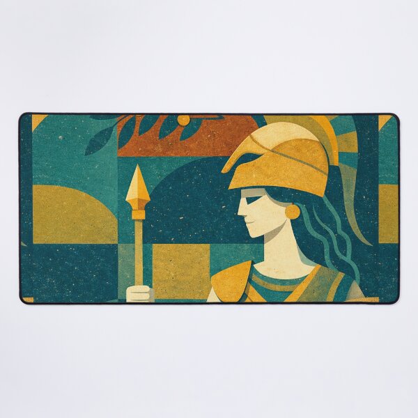 Item preview, Athena Painting – Greek Goddess of Wisdom and War designed and sold by GalleryKauffeld.