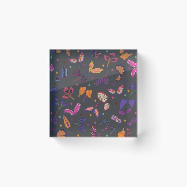Item preview, Maximalist Flowers on Dark Gray designed and sold by KSimpson838.