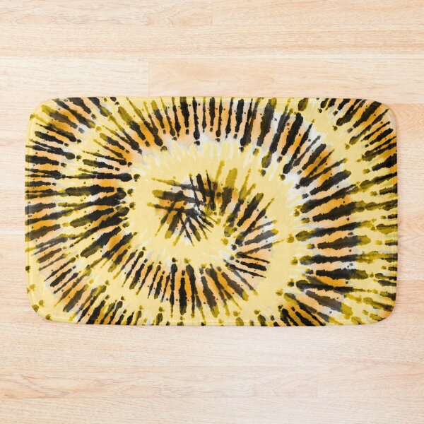 Item preview, Toxic Slime Tie Dye Spiral – Spooky Halloween Shibori Swirl Pattern | Yellow designed and sold by Frohyou.