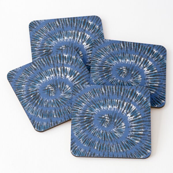 Item preview, Toxic Slime Tie Dye Spiral – Spooky Halloween Shibori Swirl Pattern | Blue designed and sold by Frohyou.