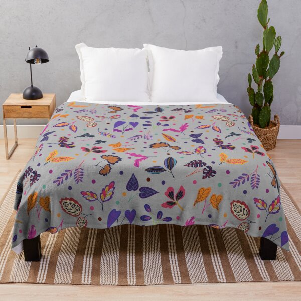 Item preview, Maximalist Flowers on Light Gray designed and sold by KSimpson838.
