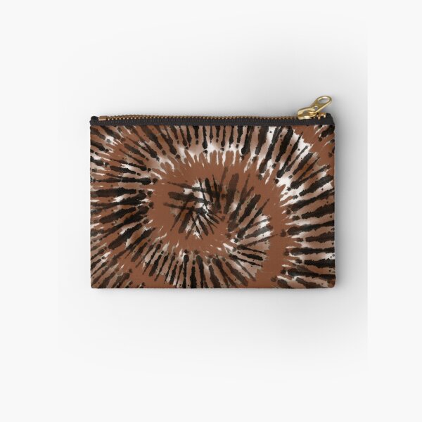 Item preview, Toxic Slime Tie Dye Spiral – Spooky Halloween Shibori Swirl Pattern | Brown designed and sold by Frohyou.