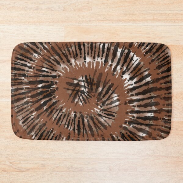 Item preview, Toxic Slime Tie Dye Spiral – Spooky Halloween Shibori Swirl Pattern | Brown designed and sold by Frohyou.