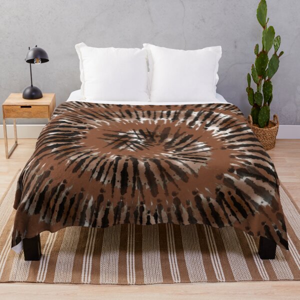Item preview, Toxic Slime Tie Dye Spiral – Spooky Halloween Shibori Swirl Pattern | Brown designed and sold by Frohyou.