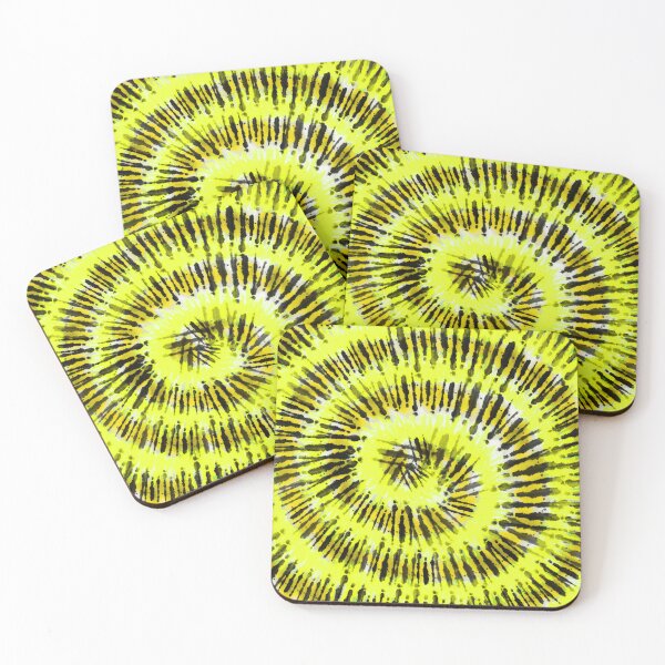 Item preview, Toxic Slime Tie Dye Spiral – Spooky Halloween Shibori Swirl Pattern | Chartreuse designed and sold by Frohyou.