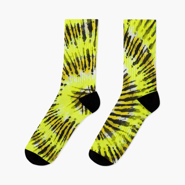 Item preview, Espiral de teñido tie-dye de limo tóxico – Patrón de remolino shibori espeluznante de Halloween | Chartreuse designed and sold by Frohyou.