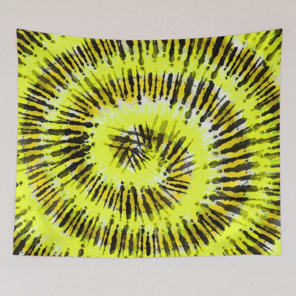 Item preview, Toxic Slime Tie Dye Spiral – Spooky Halloween Shibori Swirl Pattern | Chartreuse designed and sold by Frohyou.