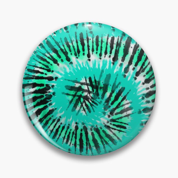 Item preview, Toxic Slime Tie Dye Spiral – Spooky Halloween Shibori Swirl Pattern | Teal designed and sold by Frohyou.