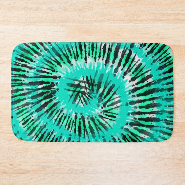 Item preview, Toxic Slime Tie Dye Spiral – Spooky Halloween Shibori Swirl Pattern | Teal designed and sold by Frohyou.