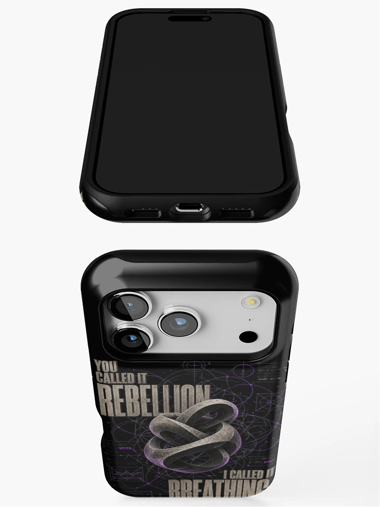 Thumbnail 3 of 4, iPhone Case, BREATHING designed and sold by Turtle-Shell.