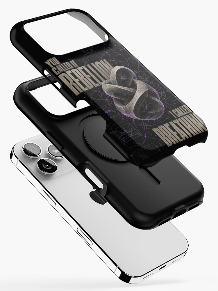 Thumbnail 2 of 4, iPhone Case, BREATHING designed and sold by Turtle-Shell.