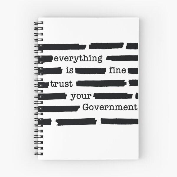 Item preview, Trust Your Government t-shirt designed and sold by Jimmy Nowhere.