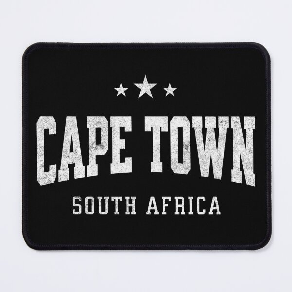 Item preview, Cape Town South Africa Vintage Varsity Distressed Retro College Travel Design designed and sold by NiceTeeClub.