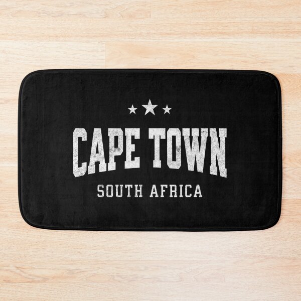 Item preview, Cape Town South Africa Vintage Varsity Distressed Retro College Travel Design designed and sold by NiceTeeClub.