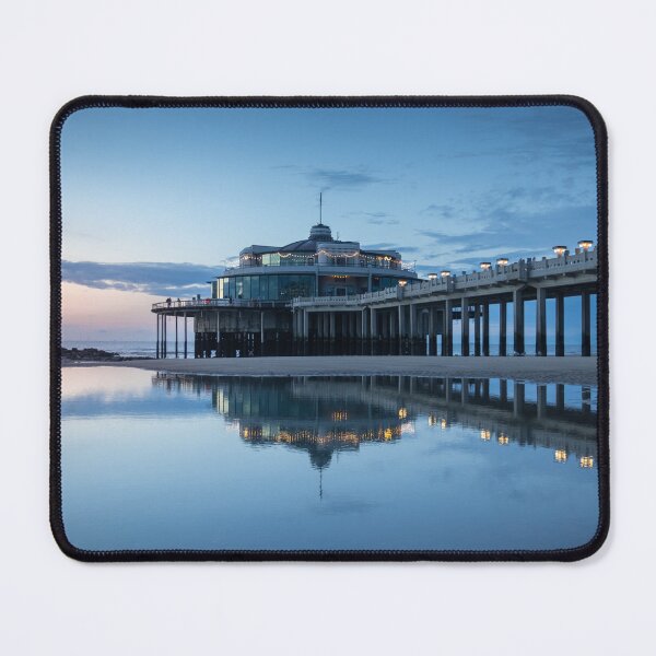Item preview, Blankenberge Pier Reflections at Blue Hour designed and sold by Imladris01.