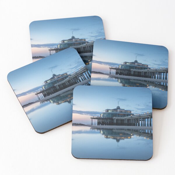 Item preview, Blankenberge Pier Reflections at Blue Hour designed and sold by Imladris01.