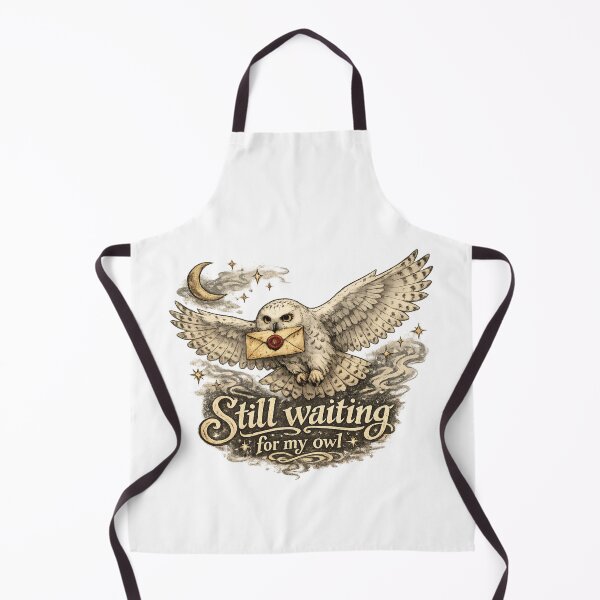 Item preview, Still Waiting For My Owl Magic School Letter Retro Gift designed and sold by Artycom.