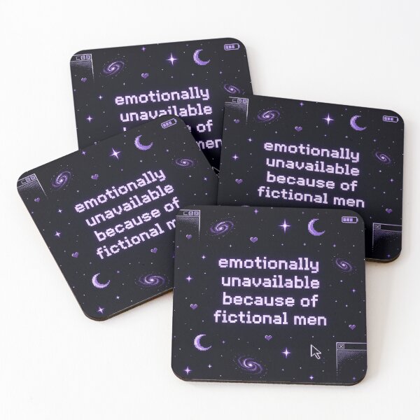 Item preview, emotionally unavailable because of fictional men designed and sold by Cosmic train.
