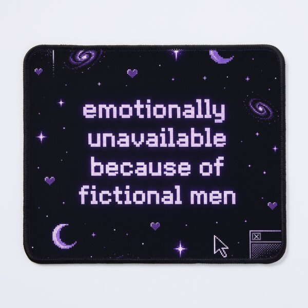 Item preview, emotionally unavailable because of fictional men designed and sold by Cosmic train.