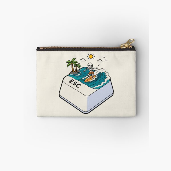 Item preview, Escape to Surf – Skeleton Surfer ESC Key Adventure designed and sold by tindian.