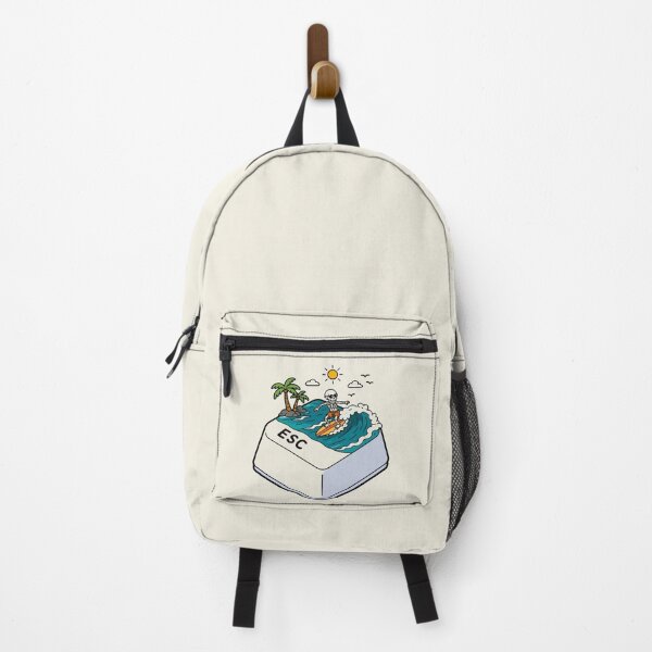 Item preview, Escape to Surf – Skeleton Surfer ESC Key Adventure designed and sold by tindian.