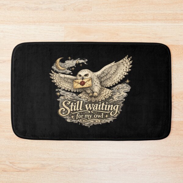 Item preview, Still Waiting For My Owl Magic School Letter Retro Gift designed and sold by Artycom.