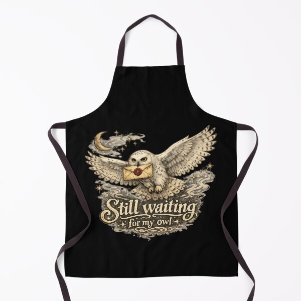 Item preview, Still Waiting For My Owl Magic School Letter Retro Gift designed and sold by Artycom.