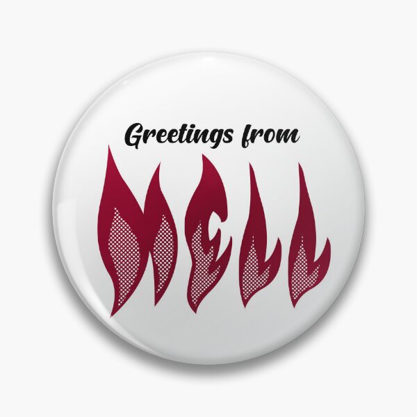 Item preview, Greetings from hell designed and sold by Fandomshipeando.