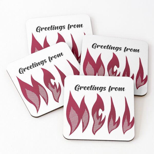 Item preview, Greetings from hell designed and sold by Fandomshipeando.