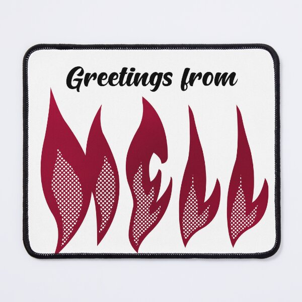 Item preview, Greetings from hell designed and sold by Fandomshipeando.