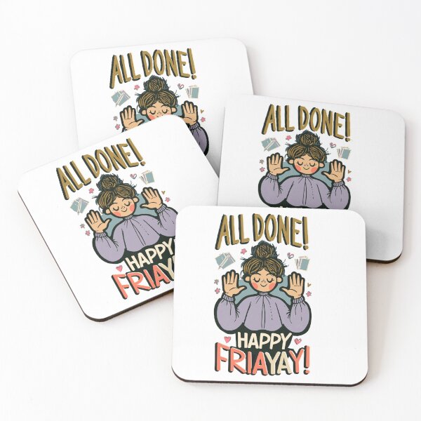 Item preview, All Done Happy Friyay designed and sold by malva-artist.