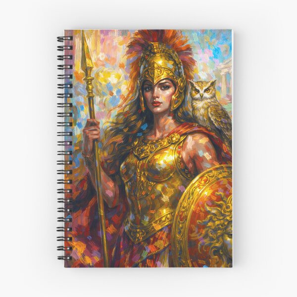 Item preview, Athena Painting – Divine Warrior Goddess of Greek Mythology designed and sold by GalleryKauffeld.