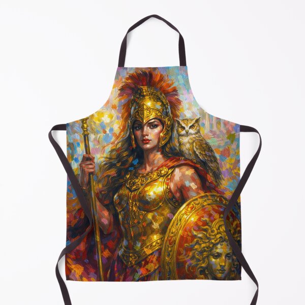 Item preview, Athena Painting – Divine Warrior Goddess of Greek Mythology designed and sold by GalleryKauffeld.