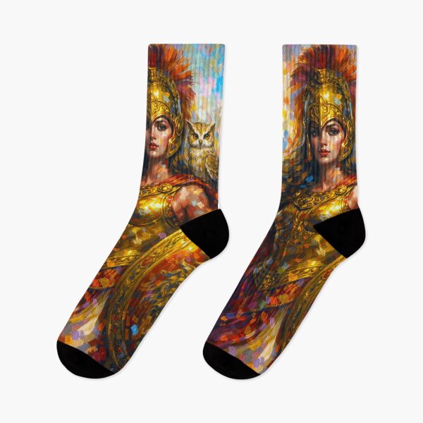 Item preview, Athena Painting – Divine Warrior Goddess of Greek Mythology designed and sold by GalleryKauffeld.