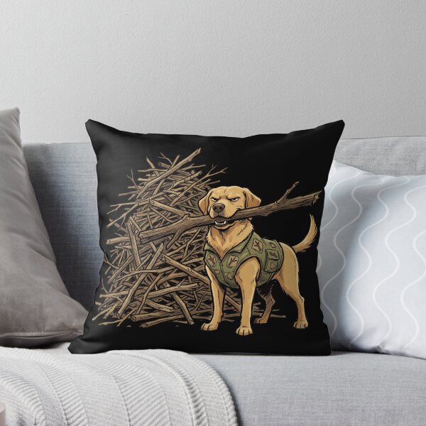 Item preview, Funny Dog Branch Manager Retro Maker Workshop Wood Sticker Aesthetic designed and sold by mood-draftsman.